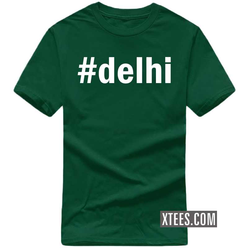 # Hashtag Delhi T Shirt image