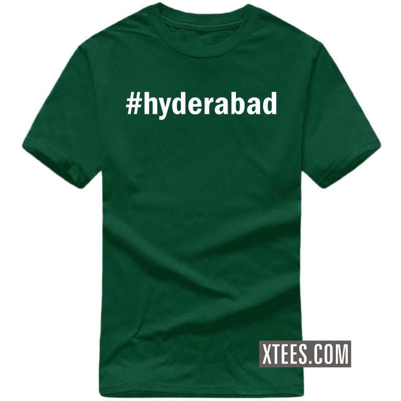 # Hashtag Hyderabad T Shirt image
