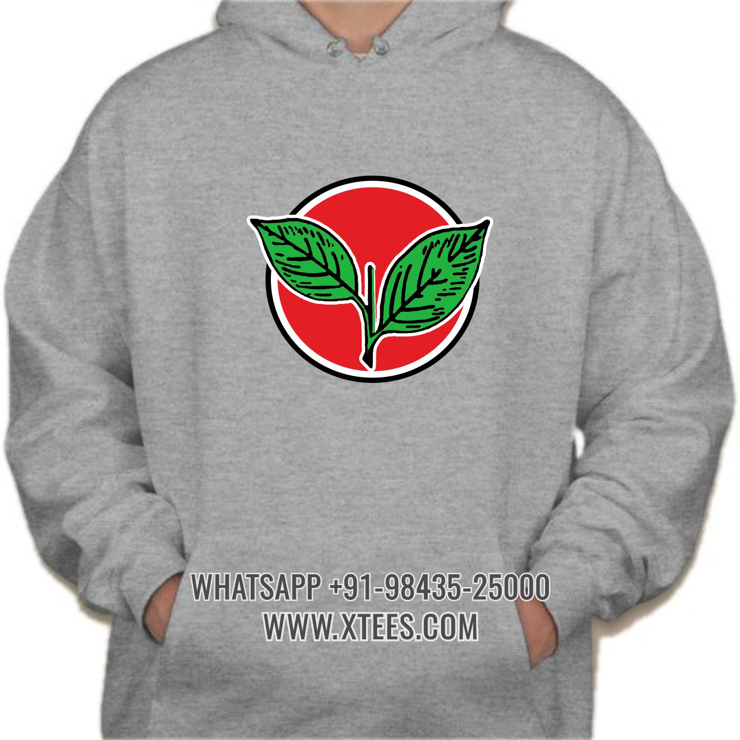 Anna Dravida Munnetra Kazhagam Admk Logo 2 Printed Hoodie image