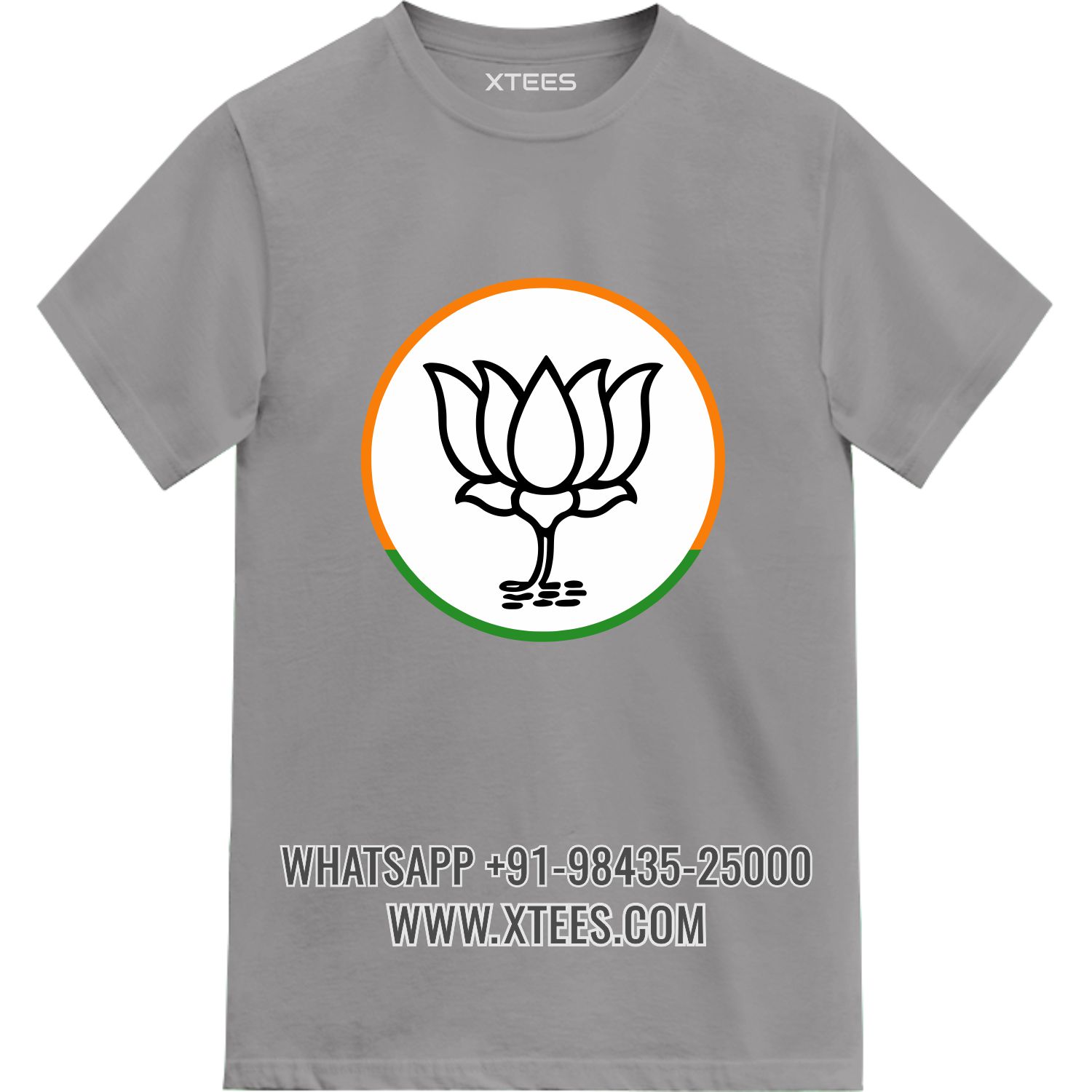 Bharatiya Janata Party Bjp Logo 1 Printed T-shirt image