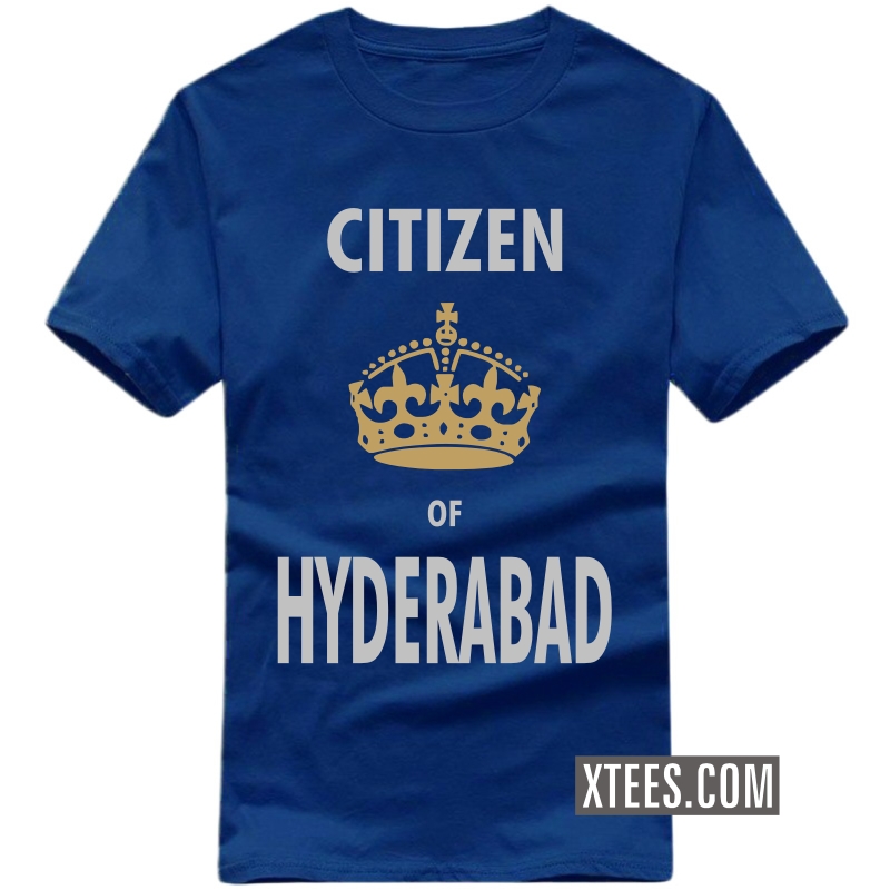 Citizen Of Hyderabad T Shirt image