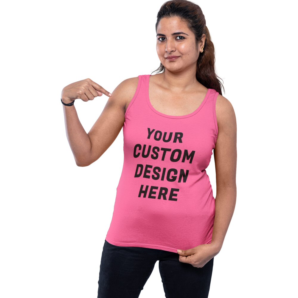Custom Printed Women Tank Top image