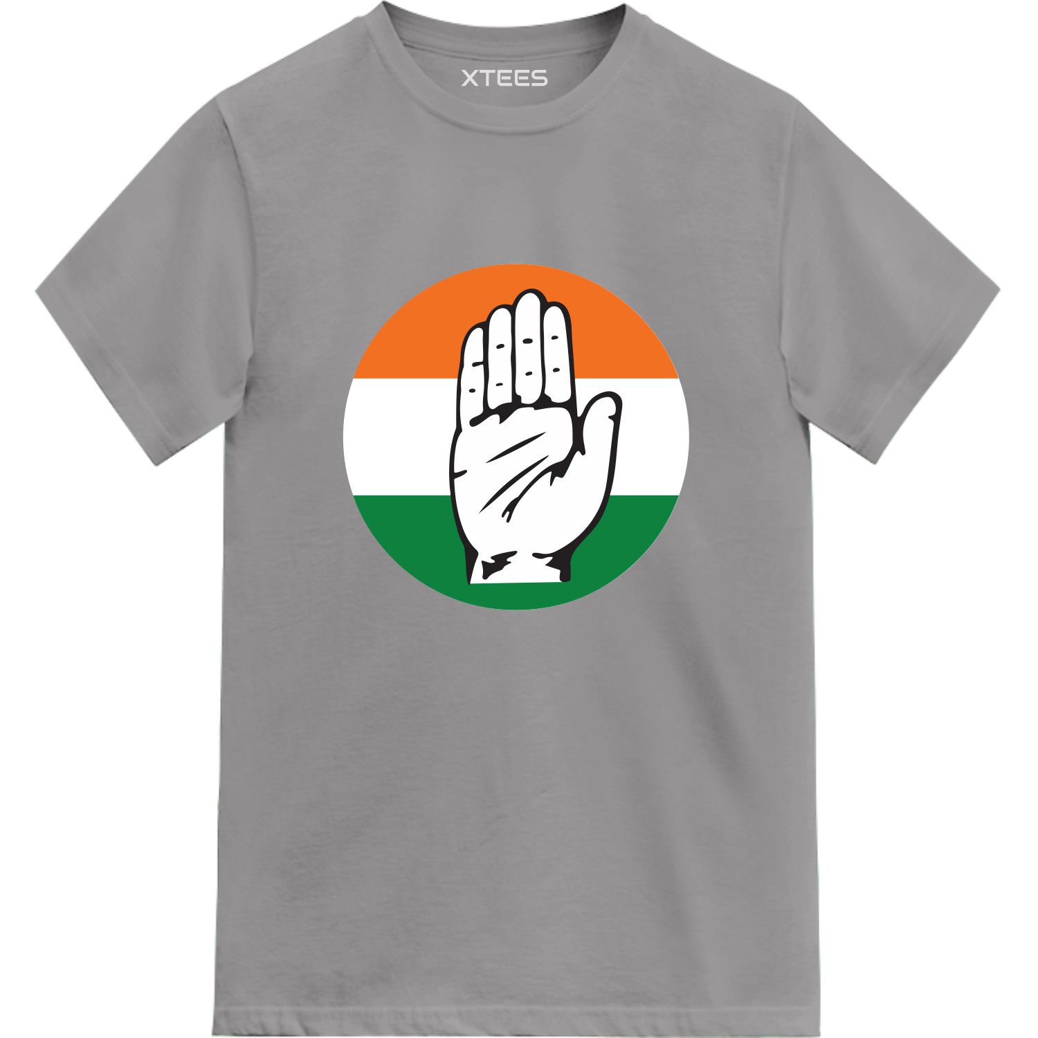 Indian National Congress Logo Printed T-shirt image