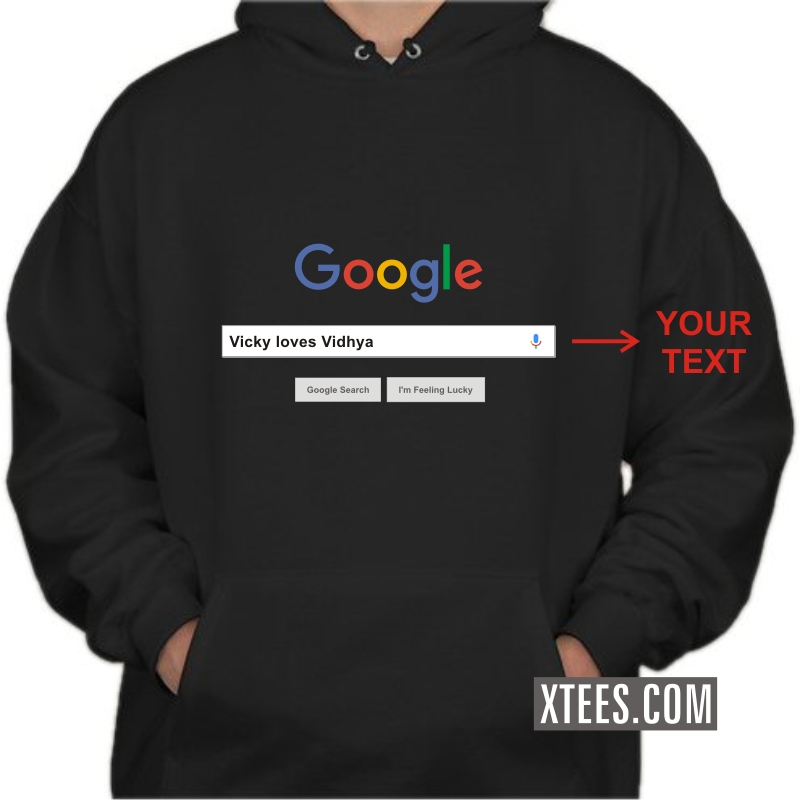 google logo hoodie