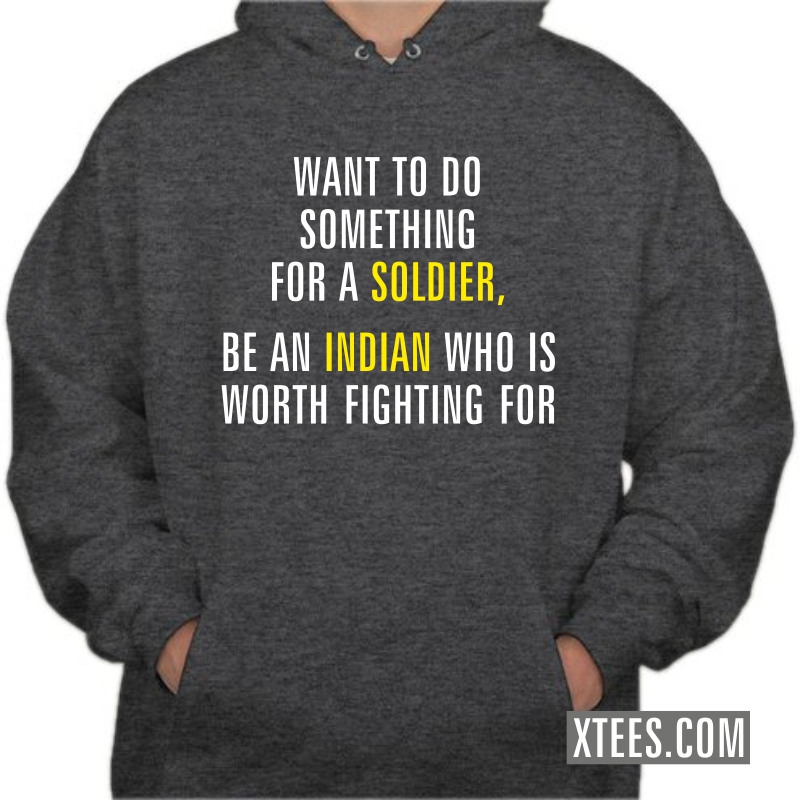 indian army hoodies