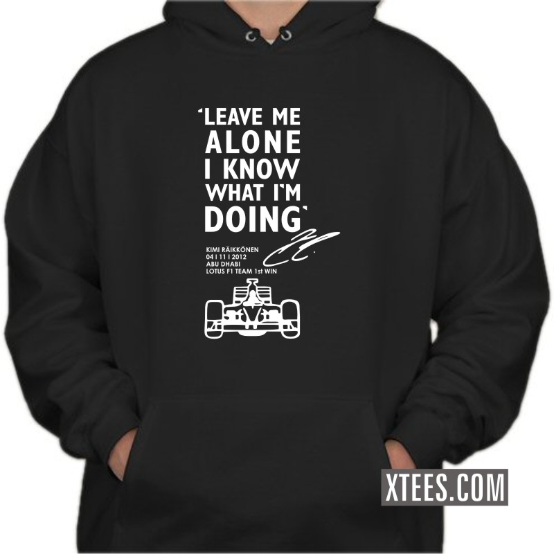 Buy Leave Me Alone Kimi Raikkonen Funny Slogan T-shirts T-Shirts for ...