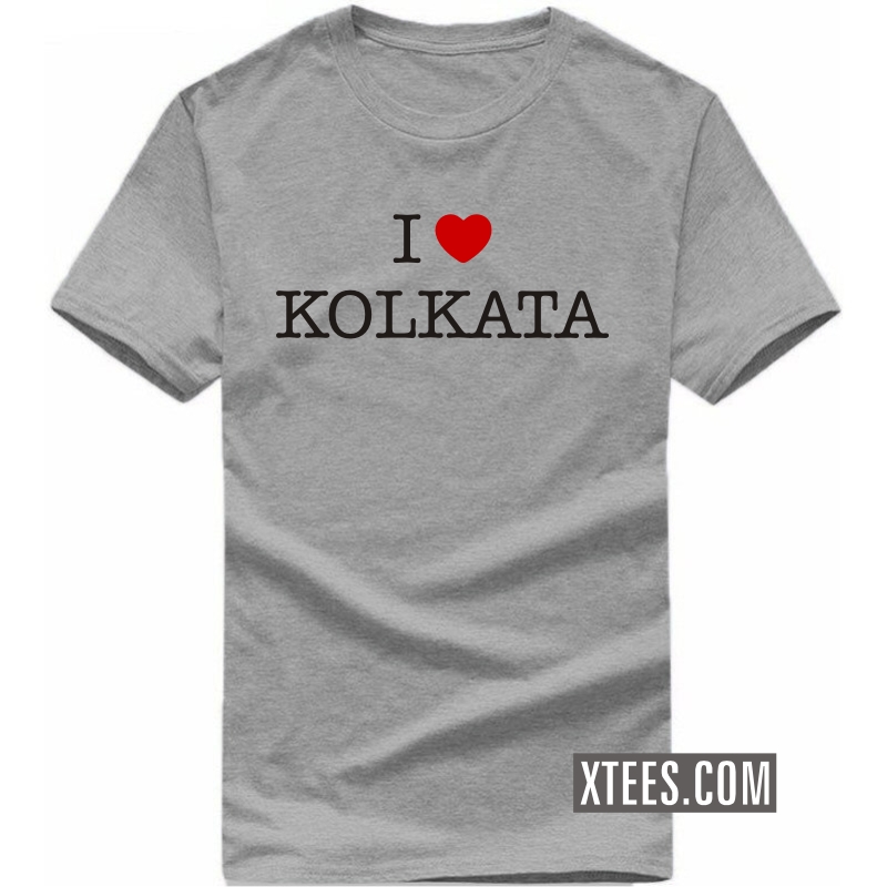 I Love Kolkata T Shirt image
