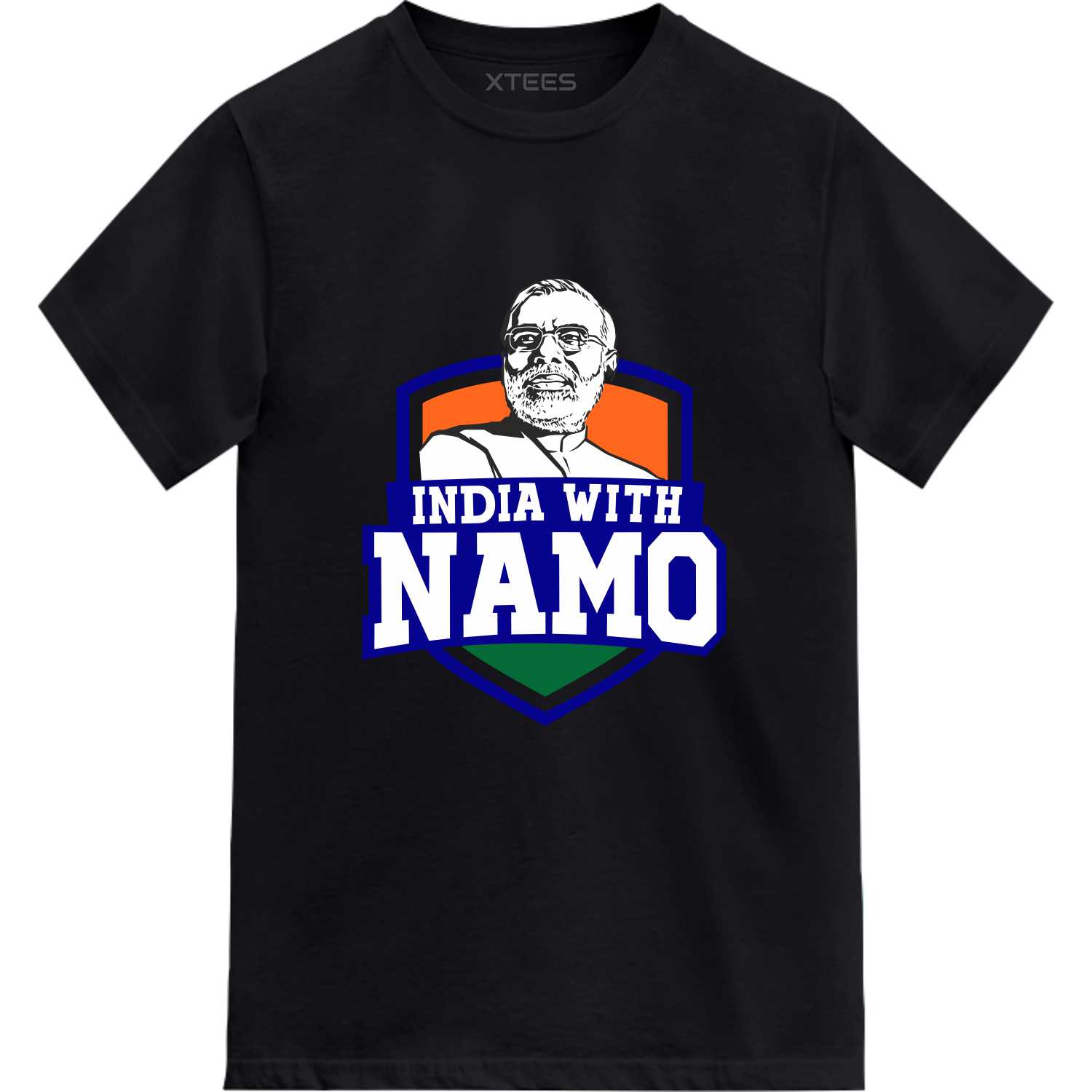 India With Namo Narendra Modi Slogan T-shirts image