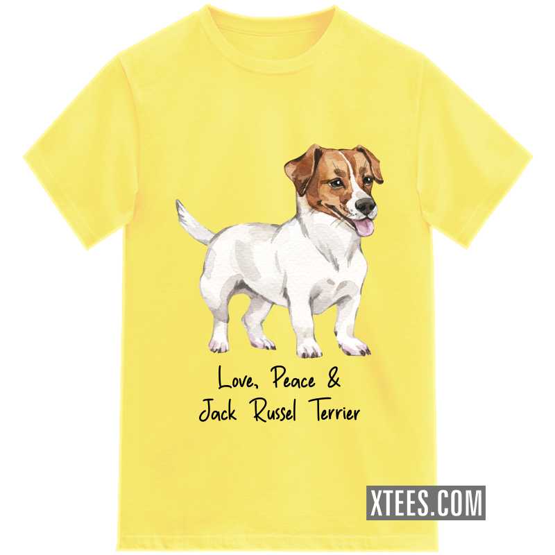 Jack Russel Terrier Dog Printed Kids T-shirt image