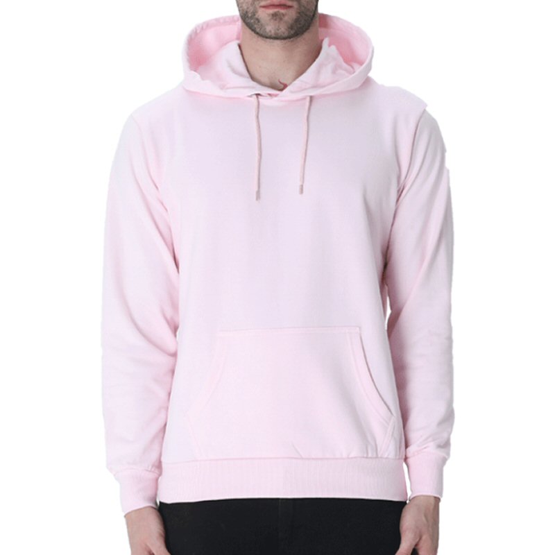 Baby pink hoodie mens on sale