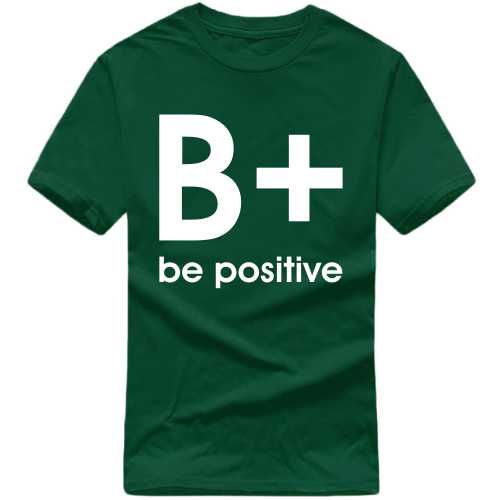 Be Positive Daily Motivational Slogan T-shirts image