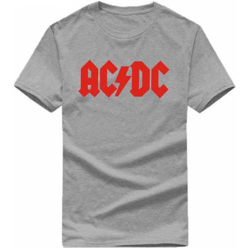 Ac Dc Symbol Slogan T-shirts image