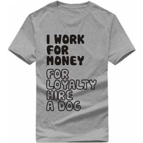 funny dog slogan t shirts