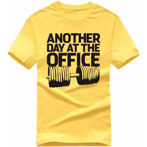 Another Day At The Office Gym T-shirt India image