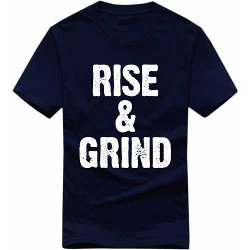 Rise & Grind Gym T-shirt India image