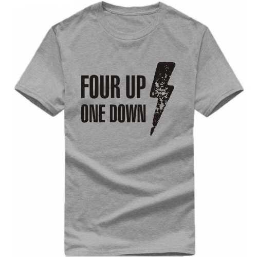 Four Up One Down Biker T-shirt India image
