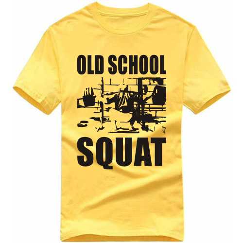 Old School Squat Gym T-shirt India image