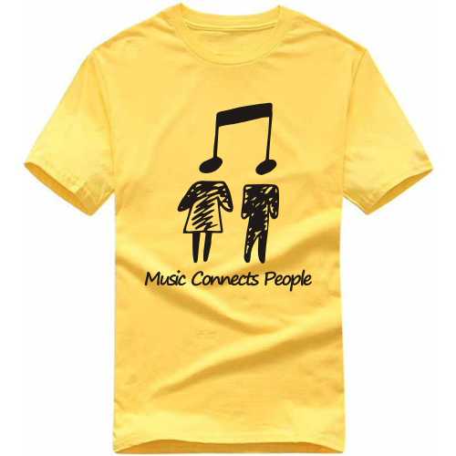 Music Connects People T Shirt image