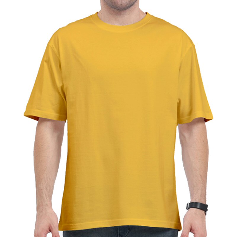 Mustard yellow shirt plain sale