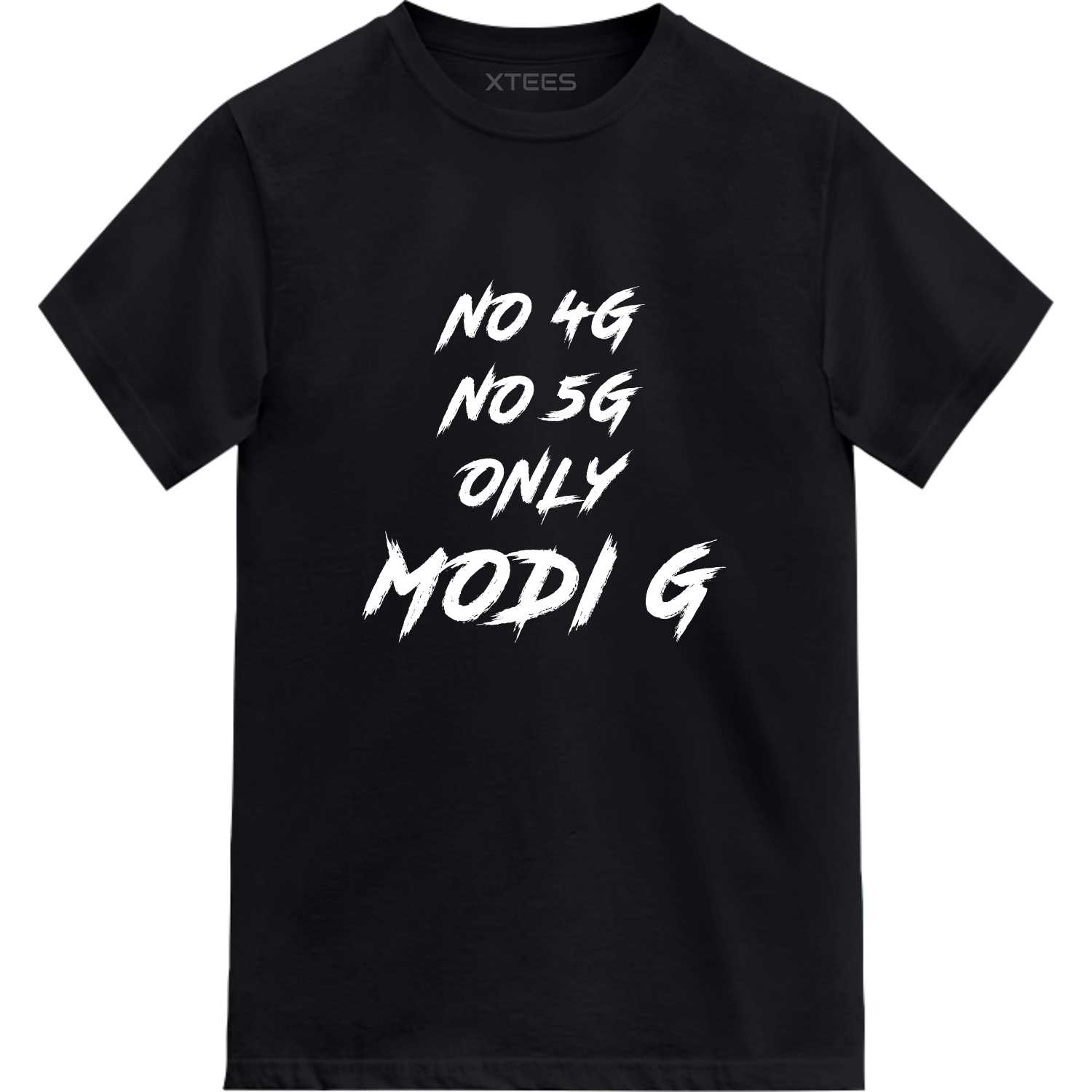 No 4g No 5g Only Modi G Slogan T-shirts image