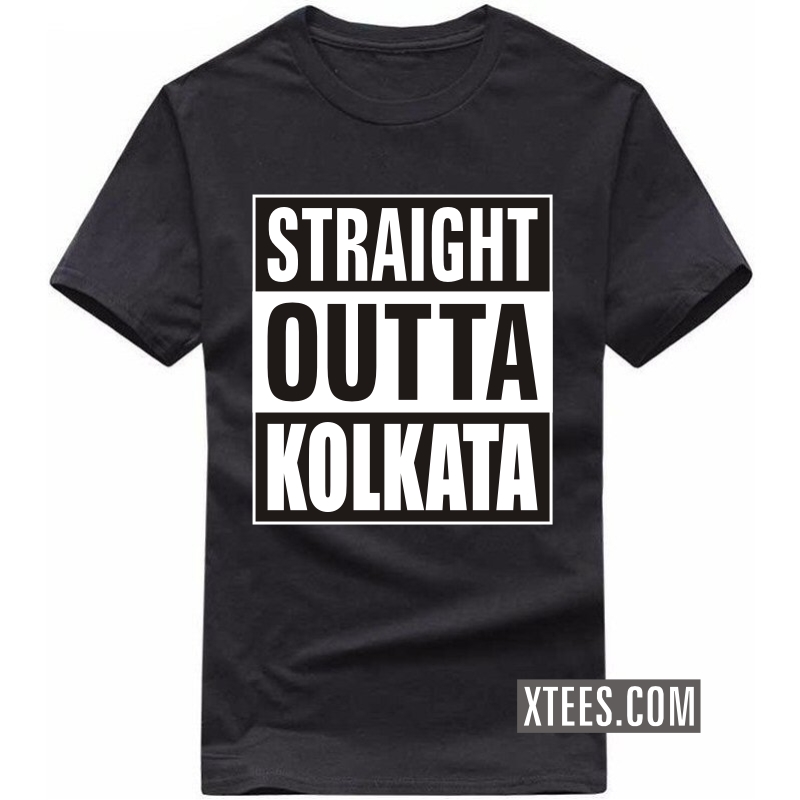 Straight Outta Kolkata T Shirt image