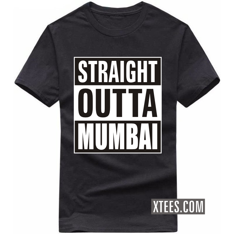 Straight Outta Mumbai T Shirt image