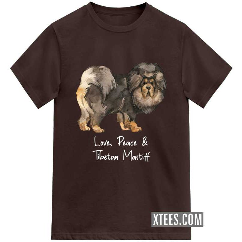 Tibetan Mastiff Dog Printed Kids T-shirt image